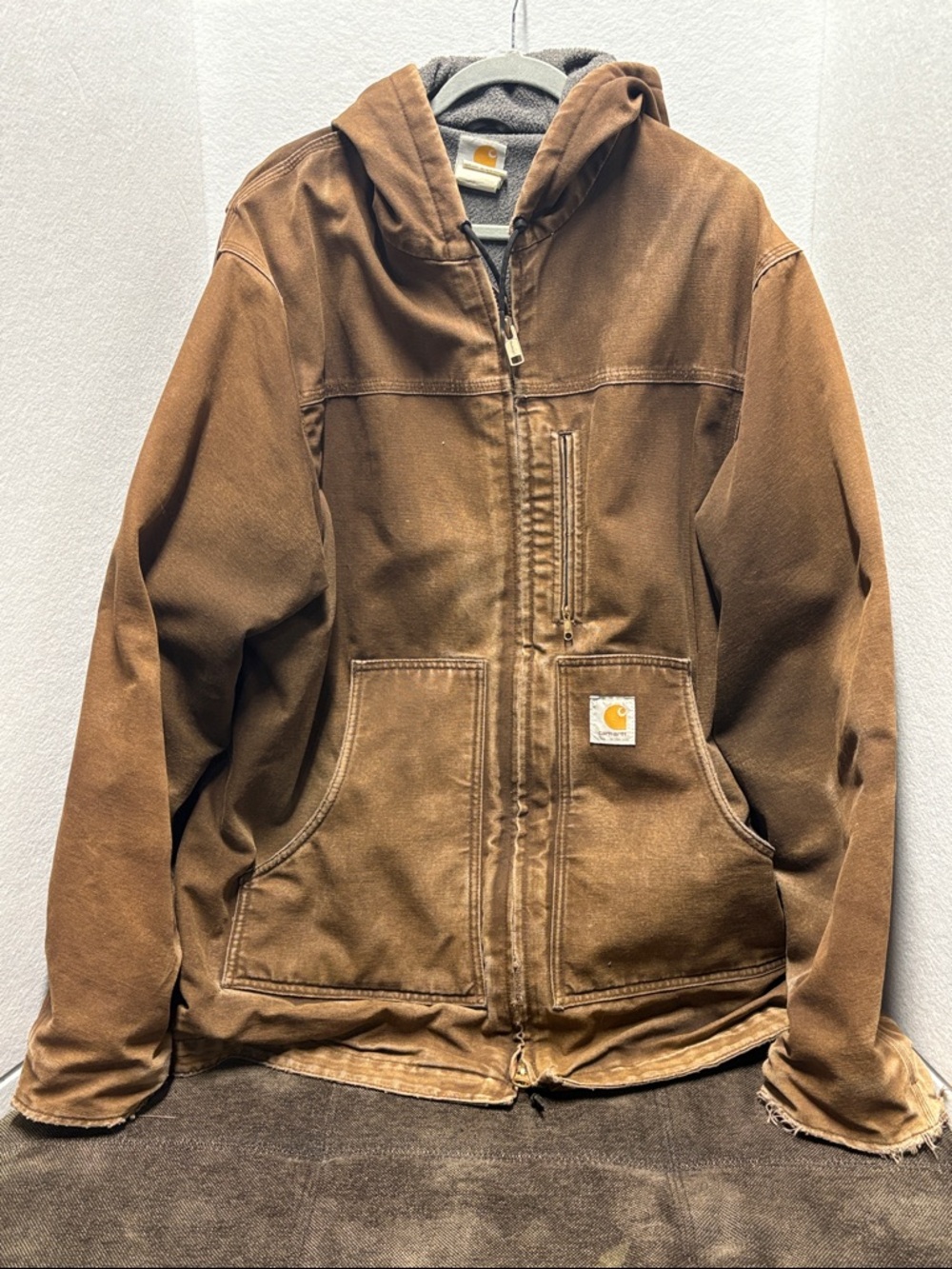 Vintage Carhartt Lined Winter Hooded Jacket
